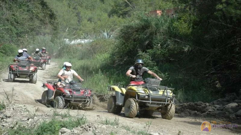 Quad safari und Rafting von Kemer