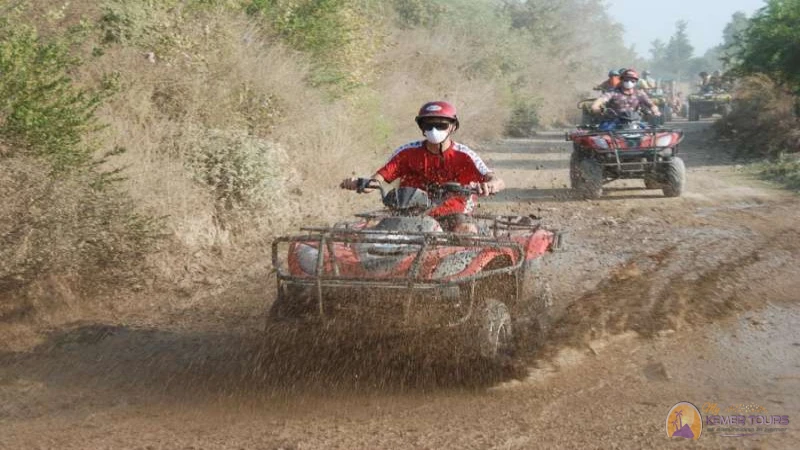 Quad safari en raften van Kemer