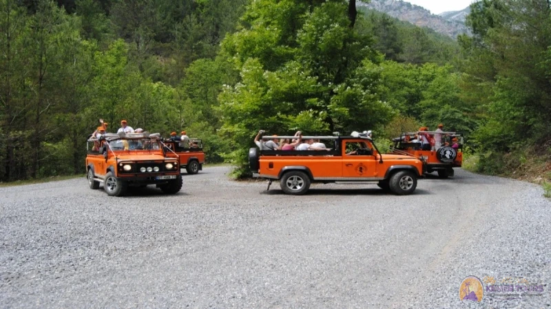 Jeep safari i rafting w Kemer